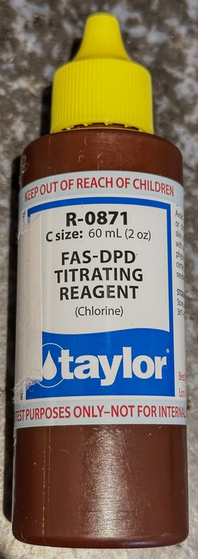 FAS-DPD Titrating Reagent Refill for Test Kit
