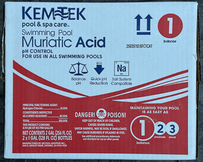 pH/TA Down (liquid Muriatic Acid)