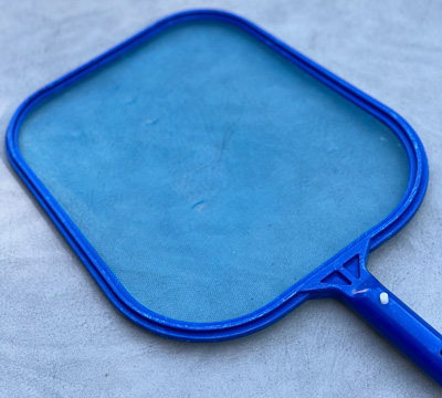 Skimmer Net for Removing Debris from Water